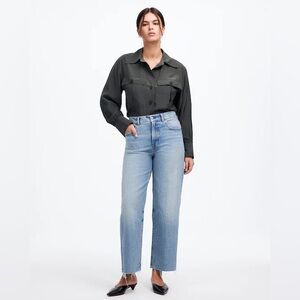 Madewell Vintage Wide Leg Crop Jeans